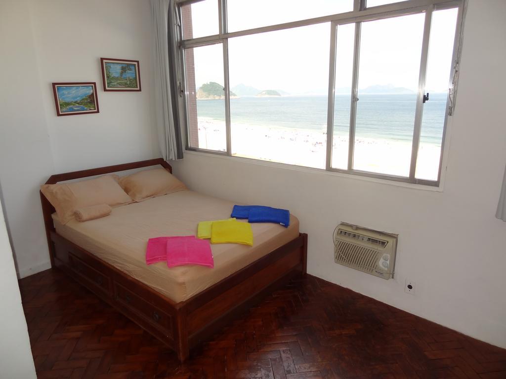 Oceanfront Copacabana Daire Rio de Janeiro Dış mekan fotoğraf
