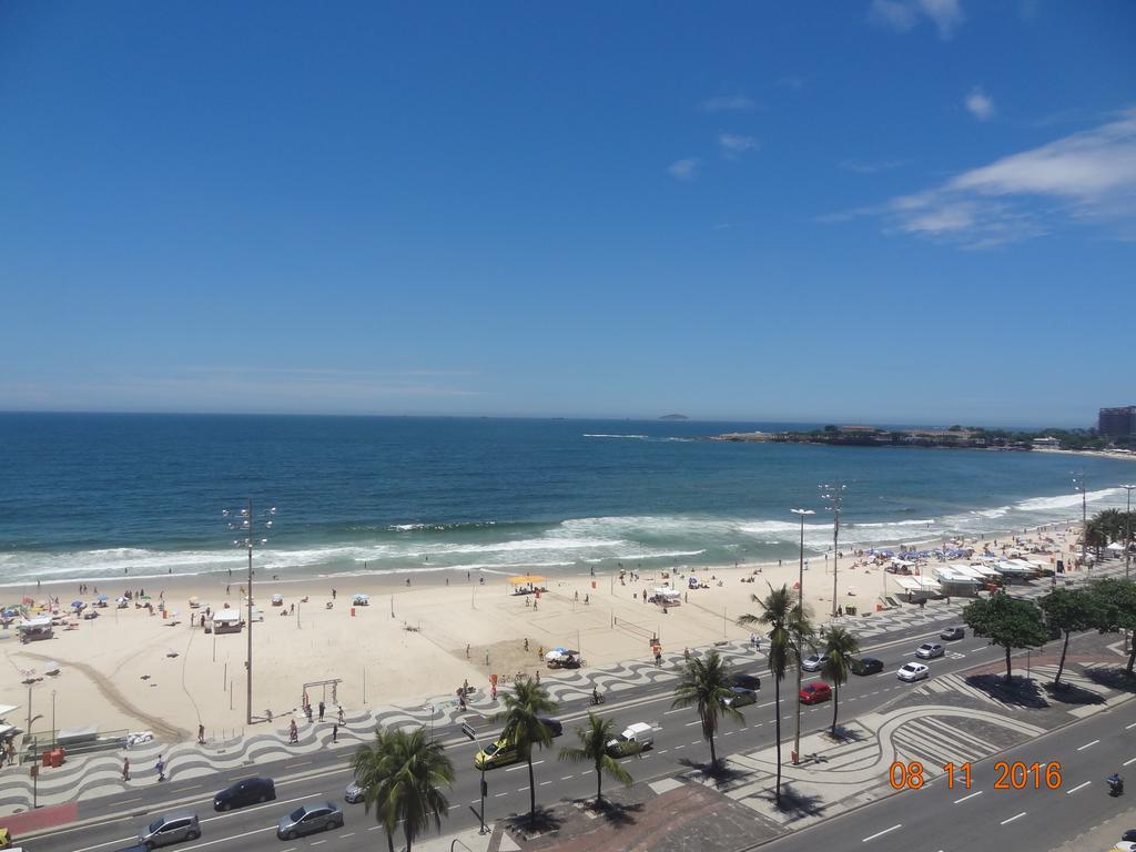 Oceanfront Copacabana Daire Rio de Janeiro Dış mekan fotoğraf