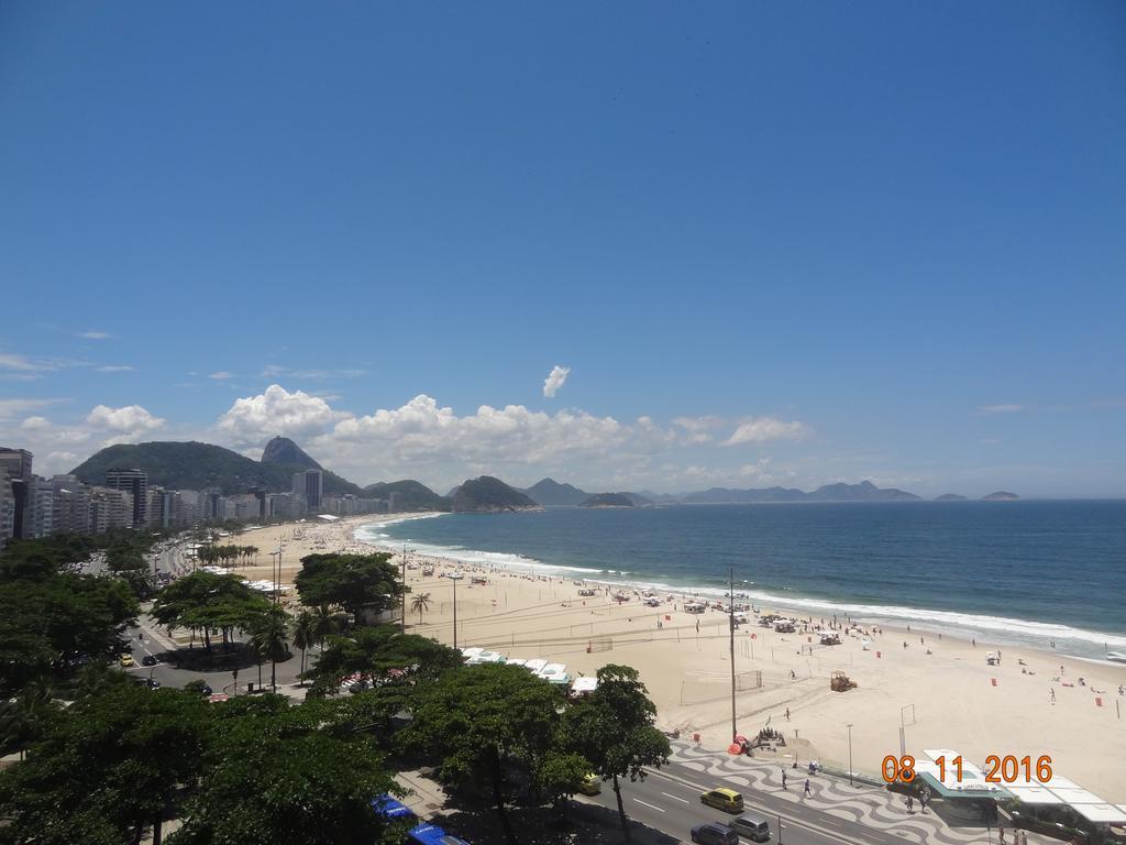 Oceanfront Copacabana Daire Rio de Janeiro Dış mekan fotoğraf